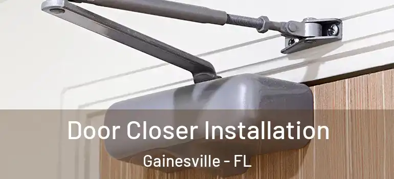  Door Closer Installation Gainesville - FL