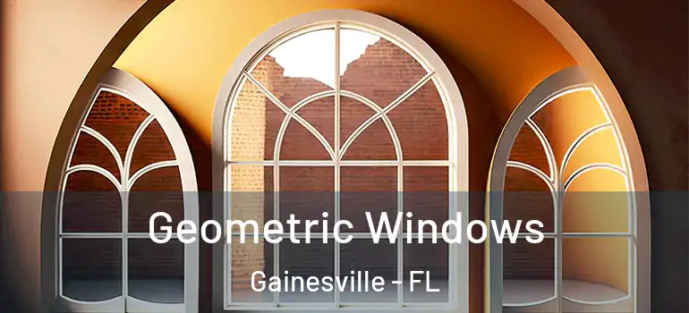  Geometric Windows Gainesville - FL