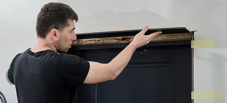 Wood Door Hole Repair in Gainesville, FL